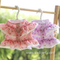 Lovely Flower Dog Harness Adjustable Vest